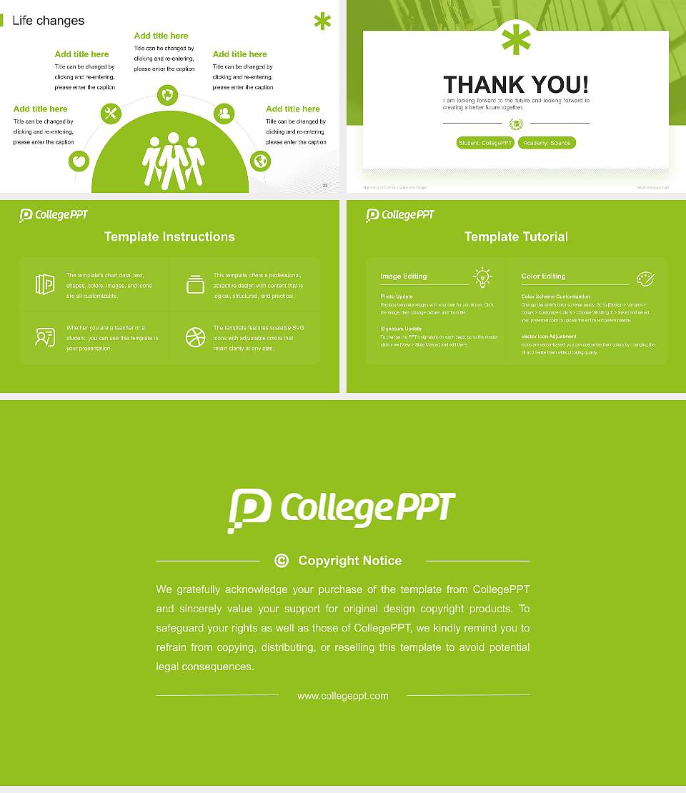 University of Communication and Design National Scholarship Defense PPT Template16:9 ratio PPT effect preview image4