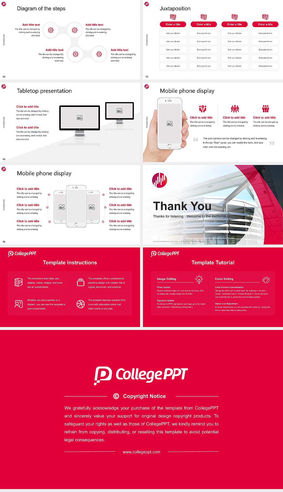 University of Business and Management Mannheim Competition/Entrepreneurship Contest PPT Template16:9 ratio PPT effect preview image9