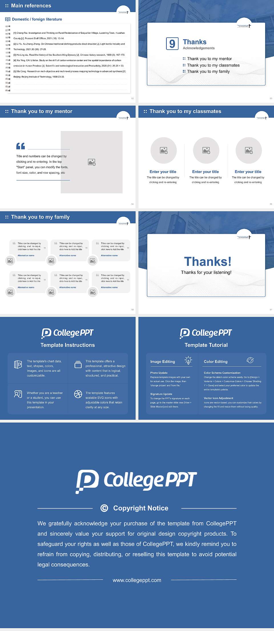 South Westphalia University of Applied Sciences – Hagen campus Graduation Thesis Defense PPT Template4:3 ratio PPT effect preview image7