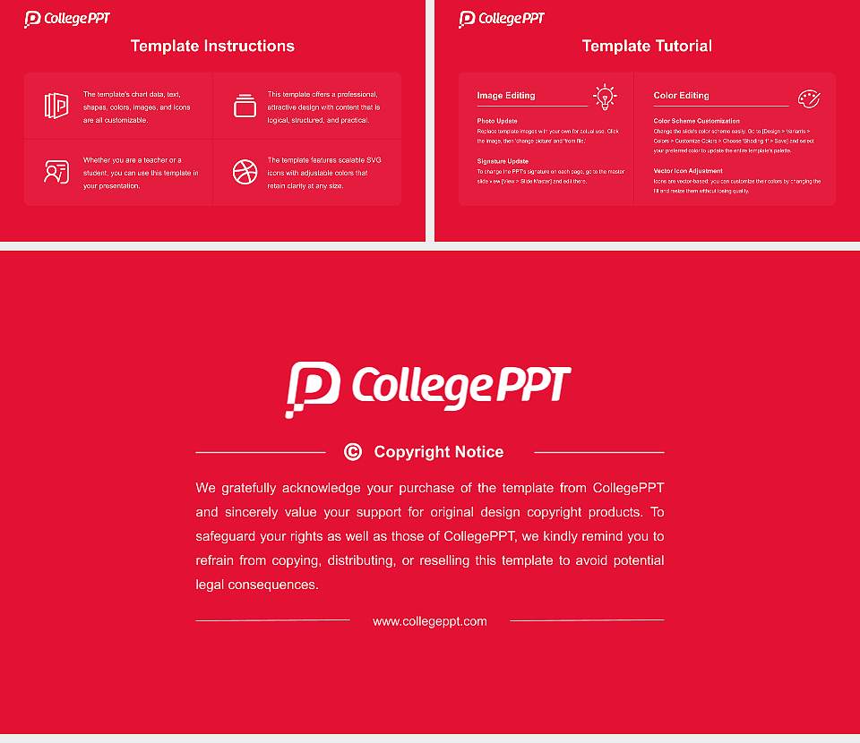 Stuttgart Media University Course/Courseware Creation PPT Template16:9 ratio PPT effect preview image5
