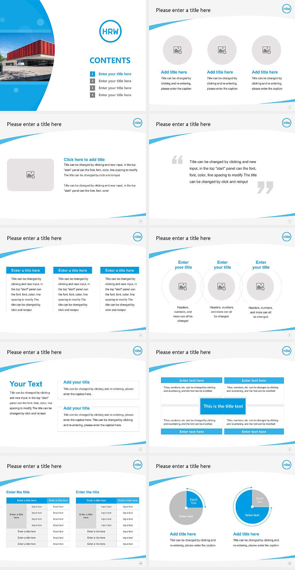 Ruhr West University of Applied Sciences Course/Courseware Creation PPT Template4:3 ratio PPT effect preview image2