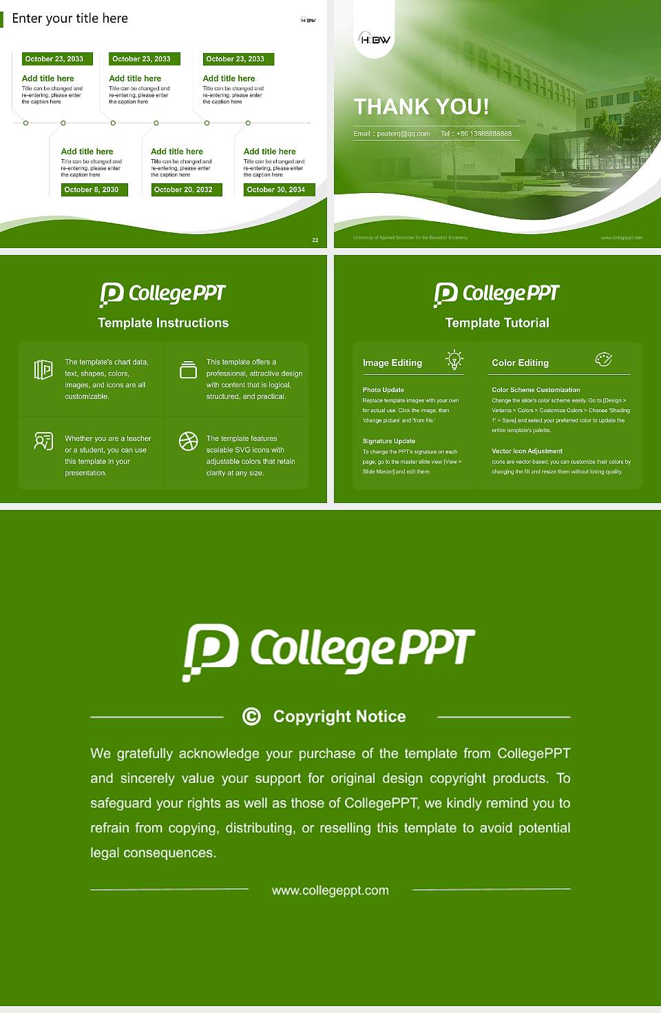 University of Applied Sciences for the Bavarian Economy Lecture Sharing and Networking Event PPT Template4:3 ratio PPT effect preview image4