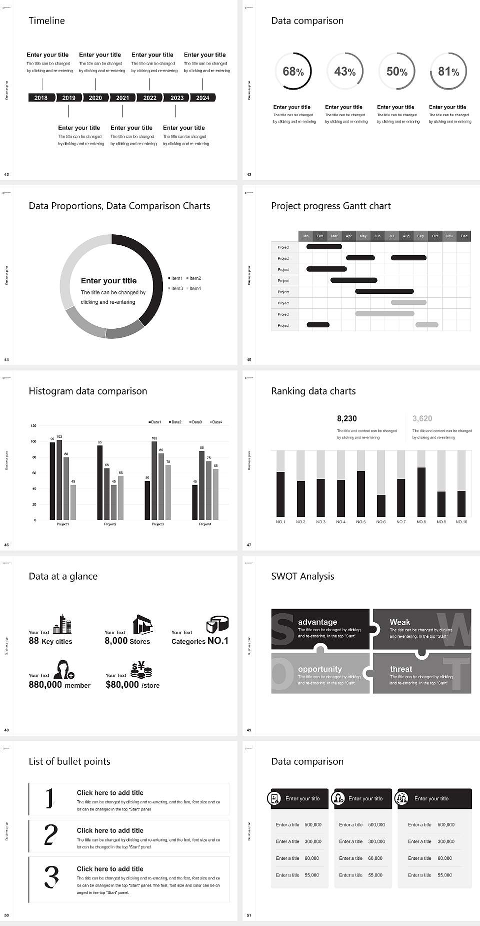 Reutlingen University – Technology, Business, Informatics, Design Competition/Entrepreneurship Contest PPT Template4:3 ratio PPT effect preview image6