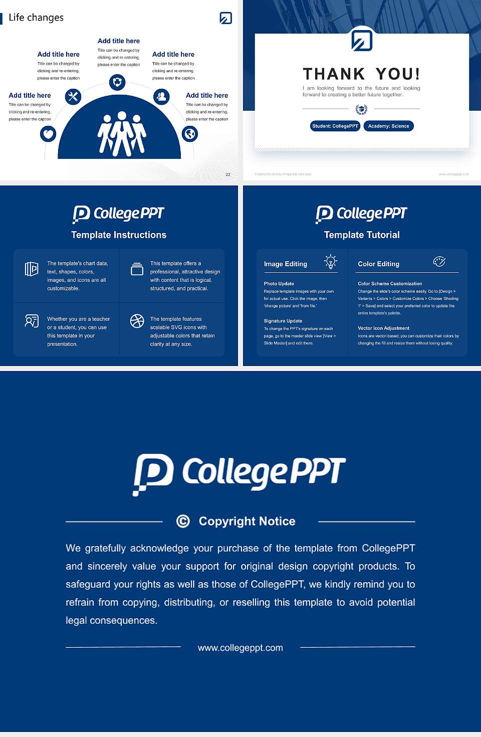 Ostfalia University of Applied Sciences National Scholarship Defense PPT Template4:3 ratio PPT effect preview image4