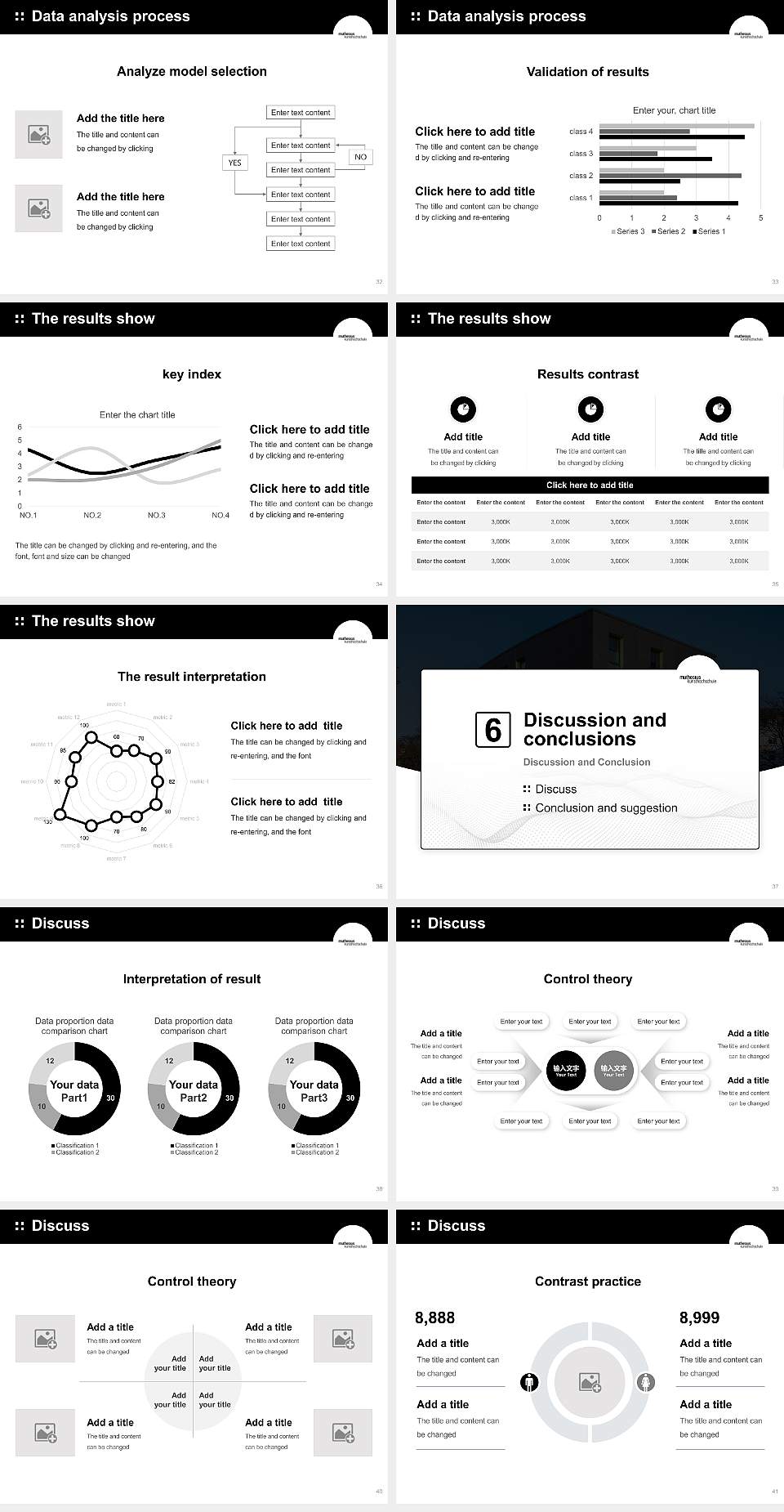 Muthesius Academy of Fine Arts and Design Graduation Thesis Defense PPT Template4:3 ratio PPT effect preview image5
