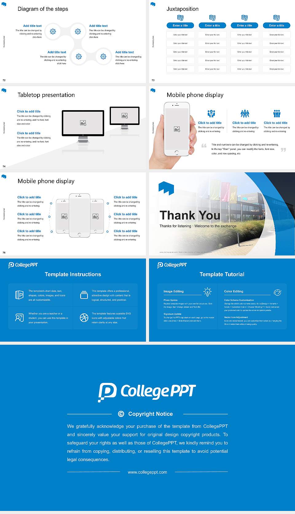 Mainz University of Applied Sciences Competition/Entrepreneurship Contest PPT Template16:9 ratio PPT effect preview image9