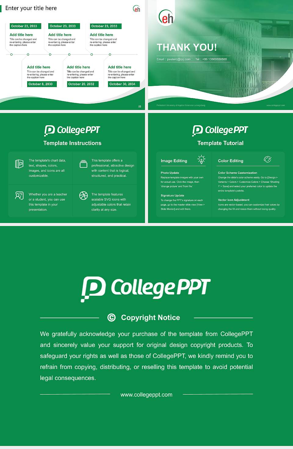 Protestant University of Applied Sciences Ludwigsburg Lecture Sharing and Networking Event PPT Template4:3 ratio PPT effect preview image4