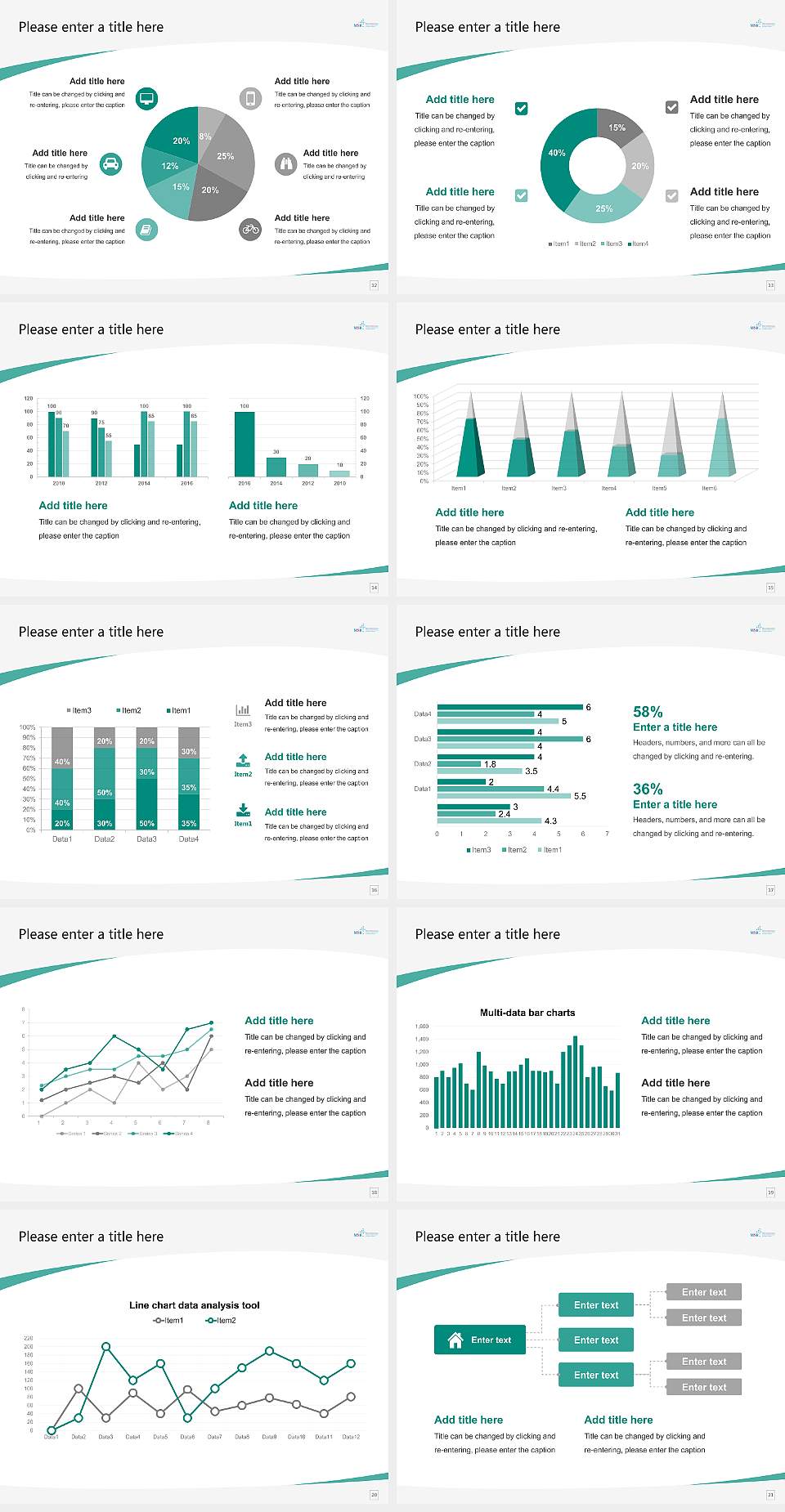 MSH Medical School Hamburg Course/Courseware Creation PPT Template4:3 ratio PPT effect preview image3