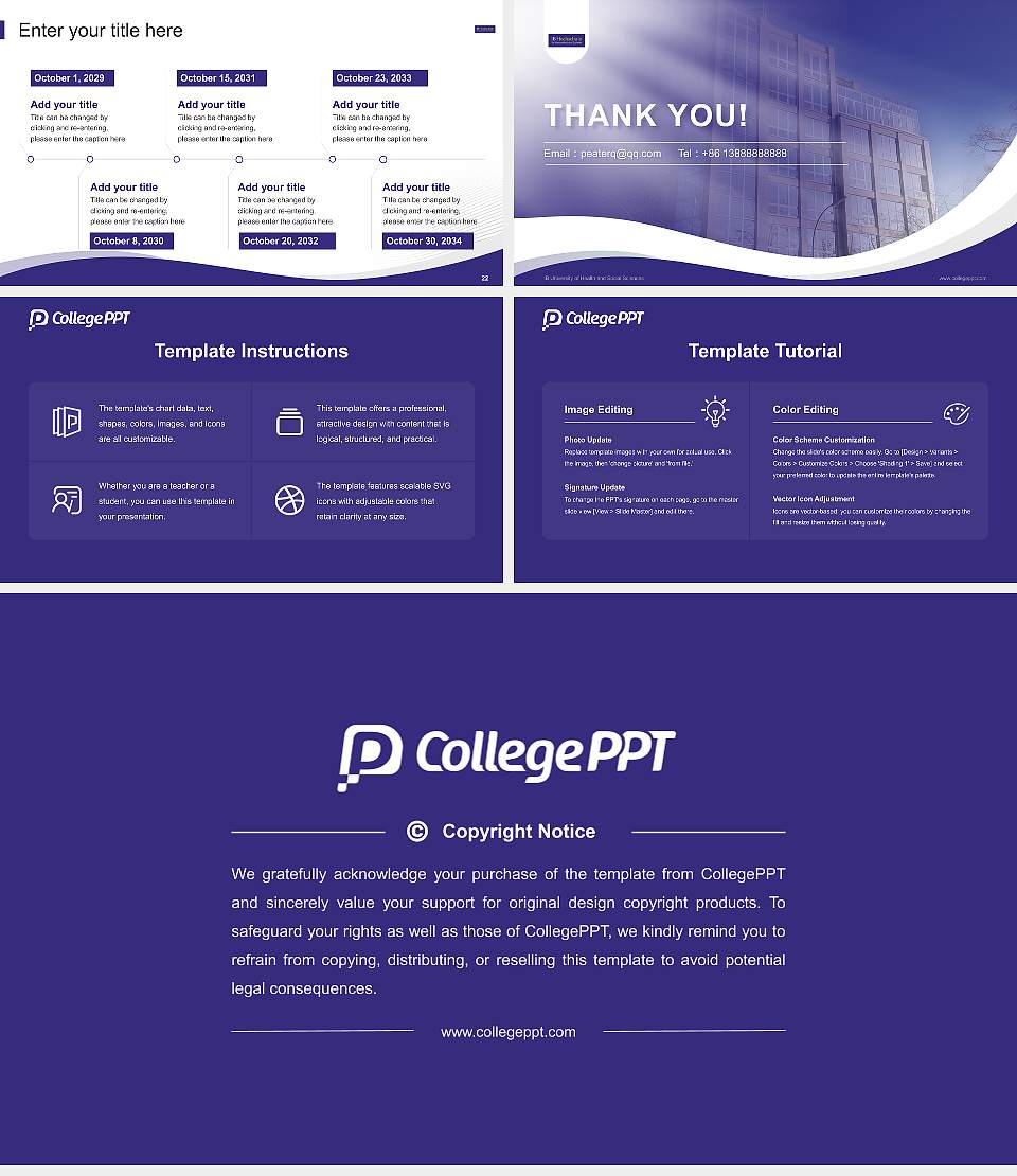 IB University of Health and Social Sciences Lecture Sharing and Networking Event PPT Template16:9 ratio PPT effect preview image4