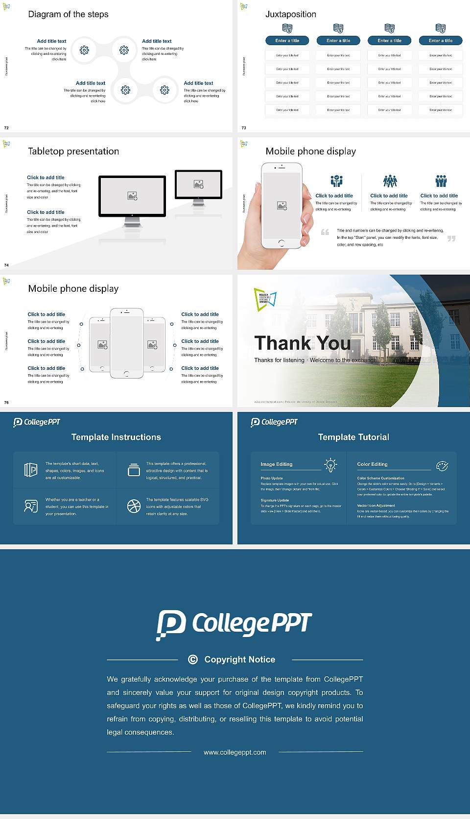 Palucca University of Dance Dresden Competition/Entrepreneurship Contest PPT Template16:9 ratio PPT effect preview image9