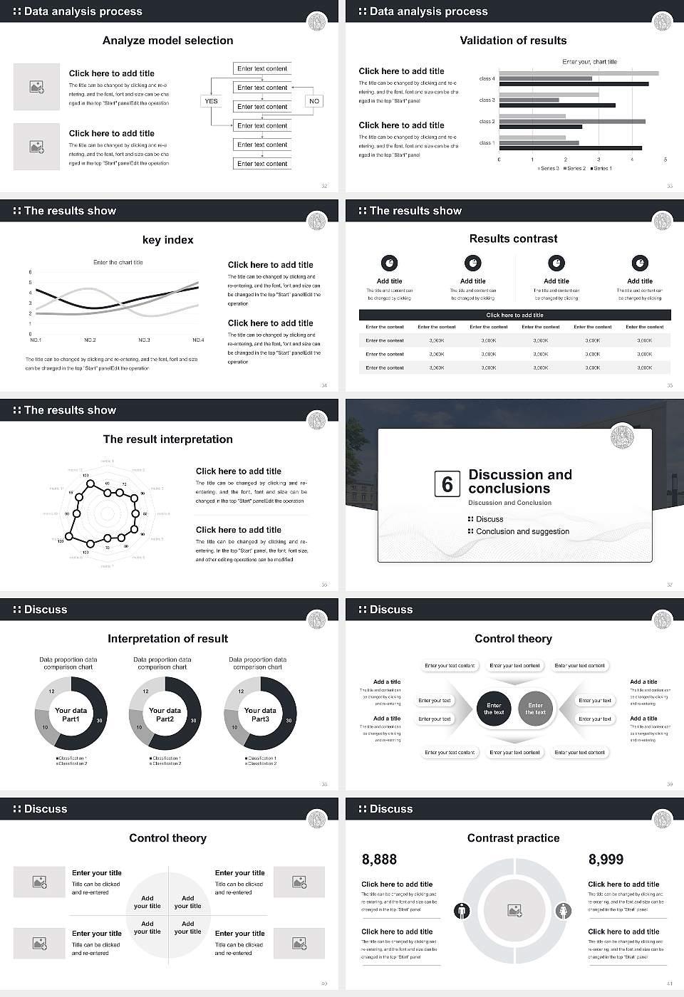 Leipzig University – Jahnallee campus Graduation Thesis Defense PPT Template16:9 ratio PPT effect preview image5