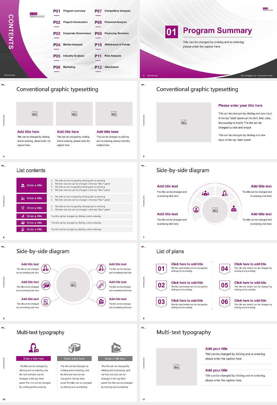 Kiel University Competition/Entrepreneurship Contest PPT Template16:9 ratio PPT effect preview image2
