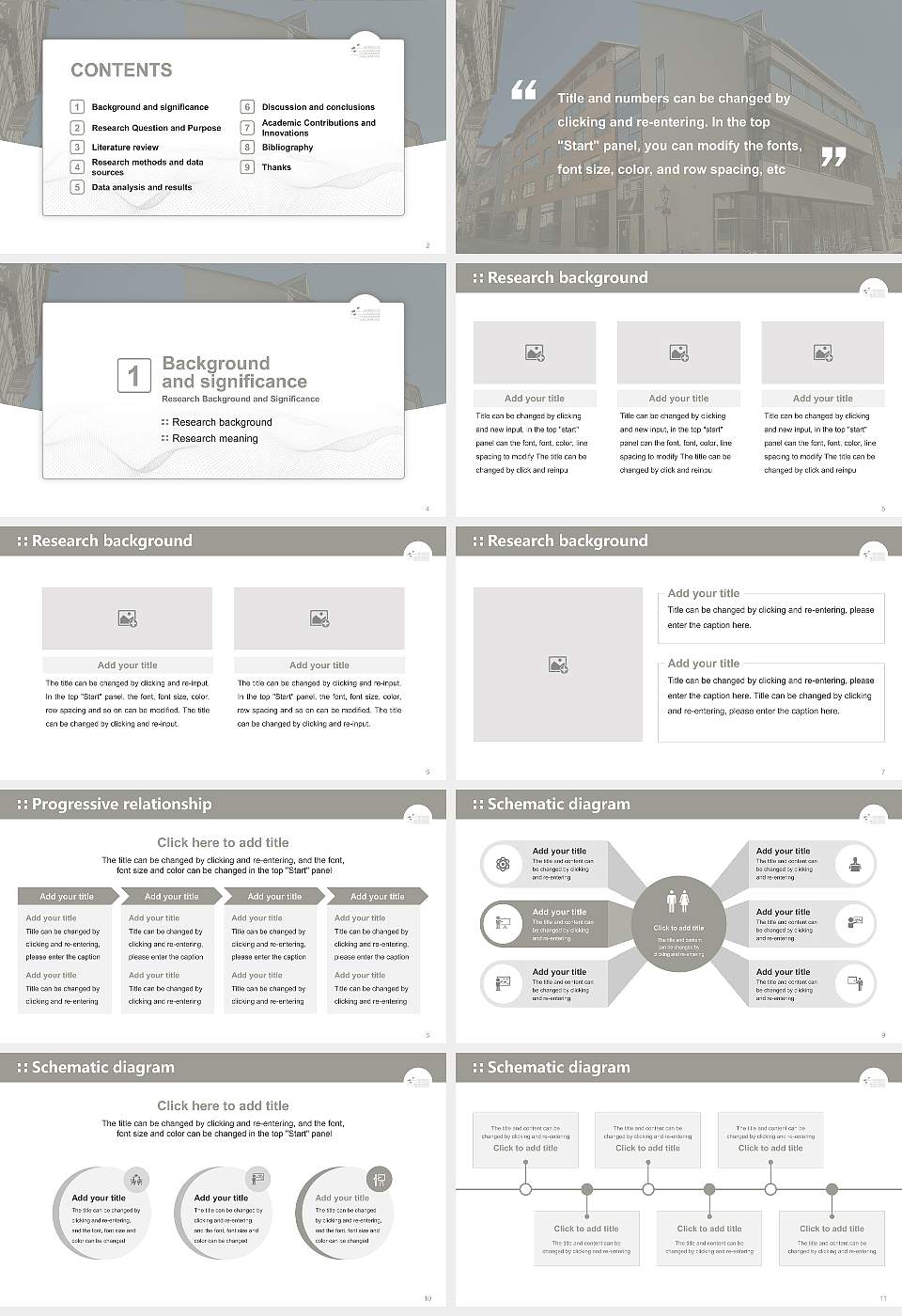 Protestant University of Church Music Halle Graduation Thesis Defense PPT Template16:9 ratio PPT effect preview image2