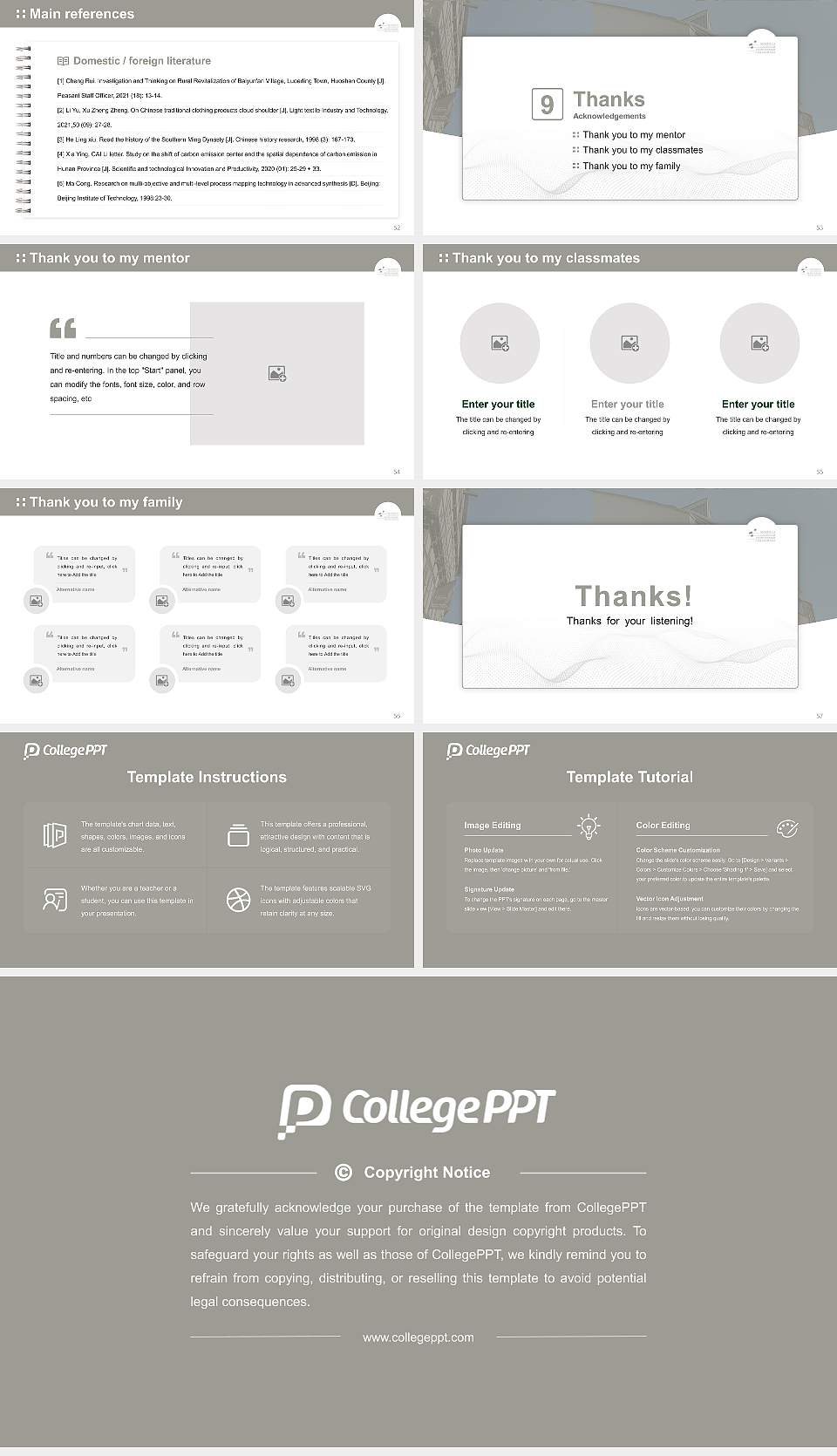 Protestant University of Church Music Halle Graduation Thesis Defense PPT Template16:9 ratio PPT effect preview image7