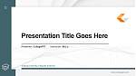 Kolping University of Applied Sciences Thesis Proposal/Graduation Defense PPT Template
