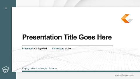 Kolping University of Applied Sciences Thesis Proposal/Graduation Defense PPT Template