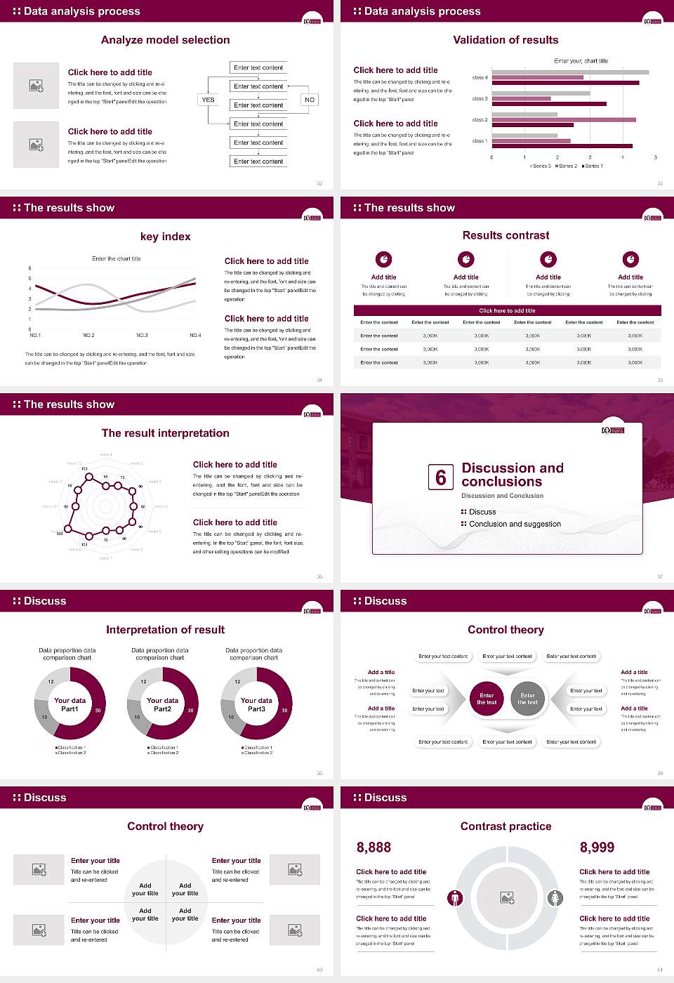 Otto von Guericke University Magdeburg Graduation Thesis Defense PPT Template16:9 ratio PPT effect preview image5