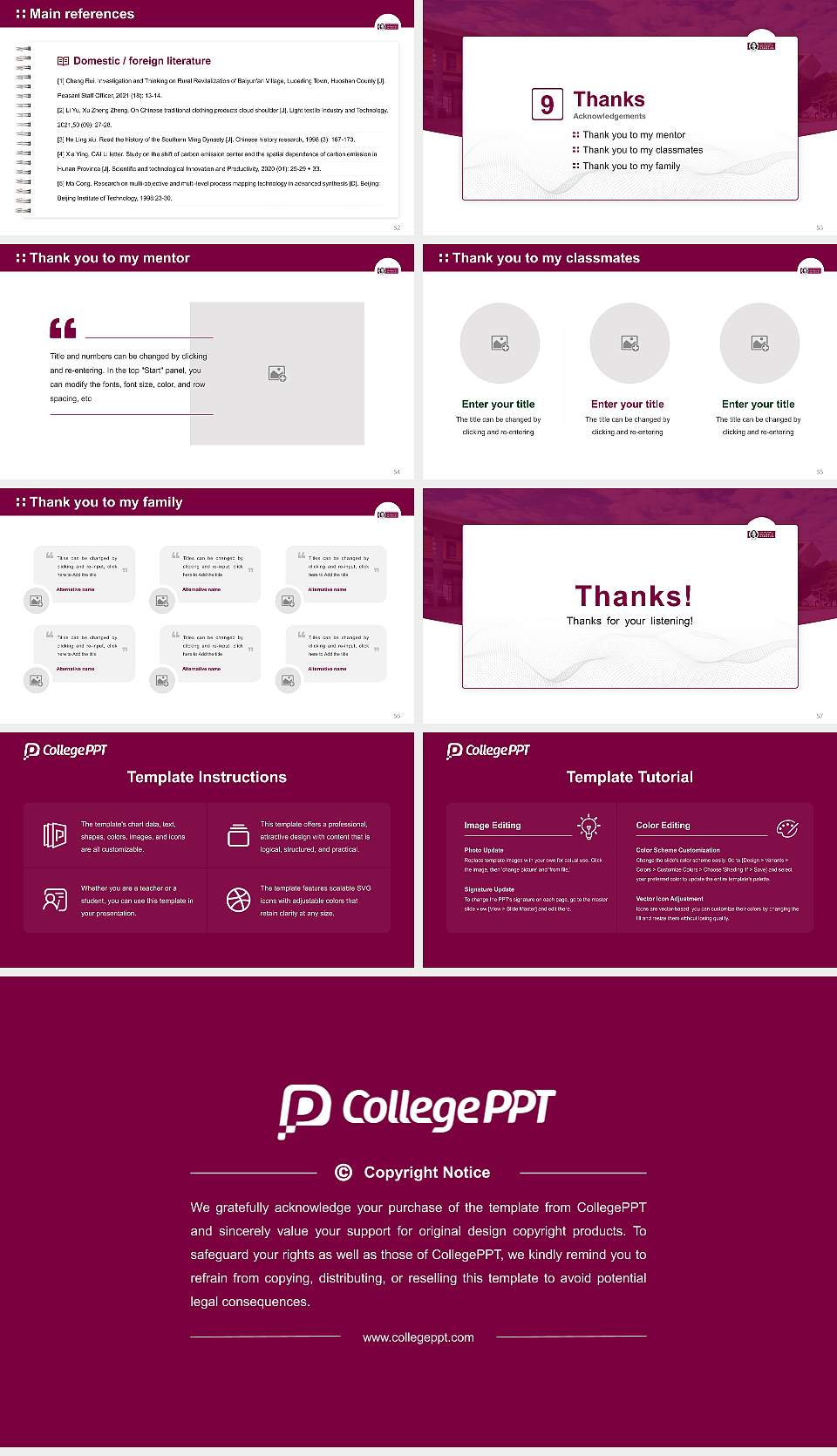 Otto von Guericke University Magdeburg Graduation Thesis Defense PPT Template16:9 ratio PPT effect preview image7