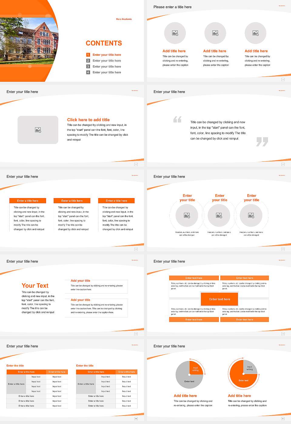 Merz Academy – University of Design, Art and Media, Stuttgart Course/Courseware Creation PPT Template16:9 ratio PPT effect preview image2