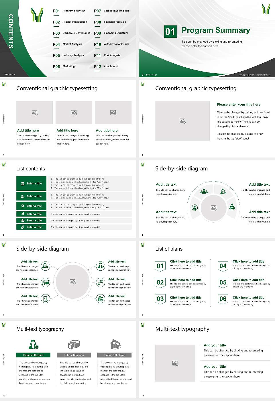 Ludwigsburg University of Education Competition/Entrepreneurship Contest PPT Template16:9 ratio PPT effect preview image2