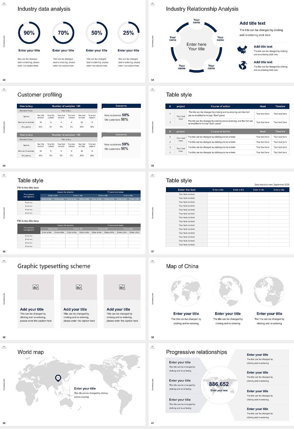 International School of Management Competition/Entrepreneurship Contest PPT Template16:9 ratio PPT effect preview image5
