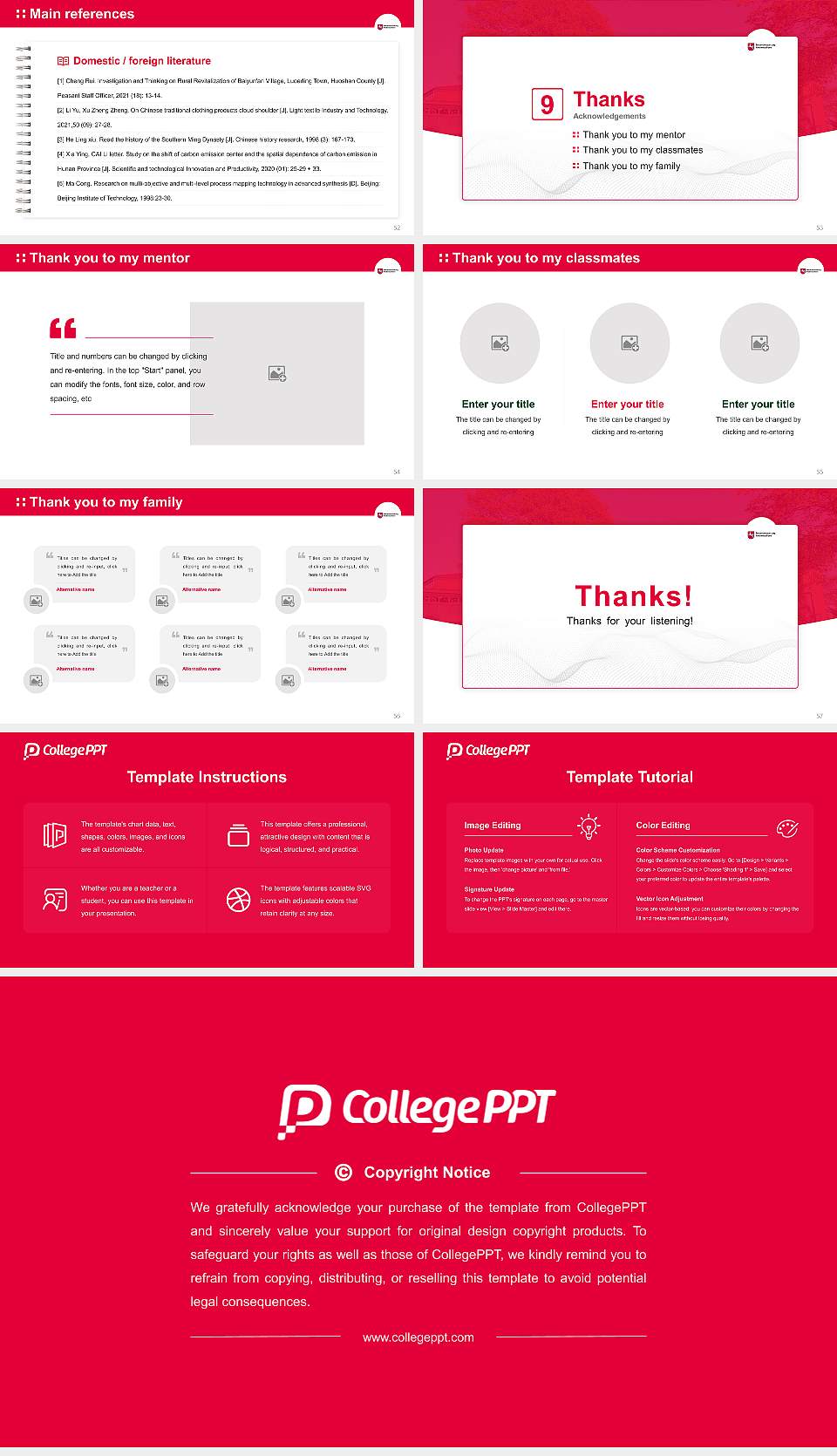 Lower Saxony Tax Academy Graduation Thesis Defense PPT Template16:9 ratio PPT effect preview image7