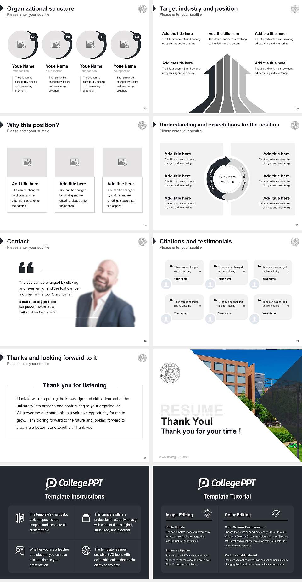 Leipzig University – Geisteswissenschaftliches Zentrum campus Resume PPT Template4:3 ratio PPT effect preview image4