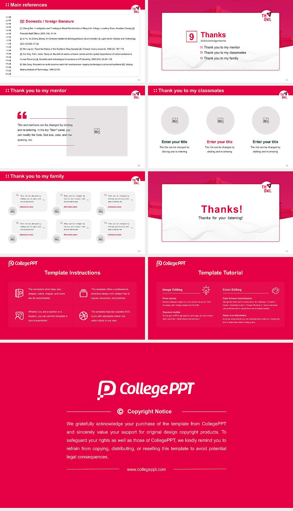 Ostwestfalen-Lippe University of Applied Sciences Graduation Thesis Defense PPT Template16:9 ratio PPT effect preview image7