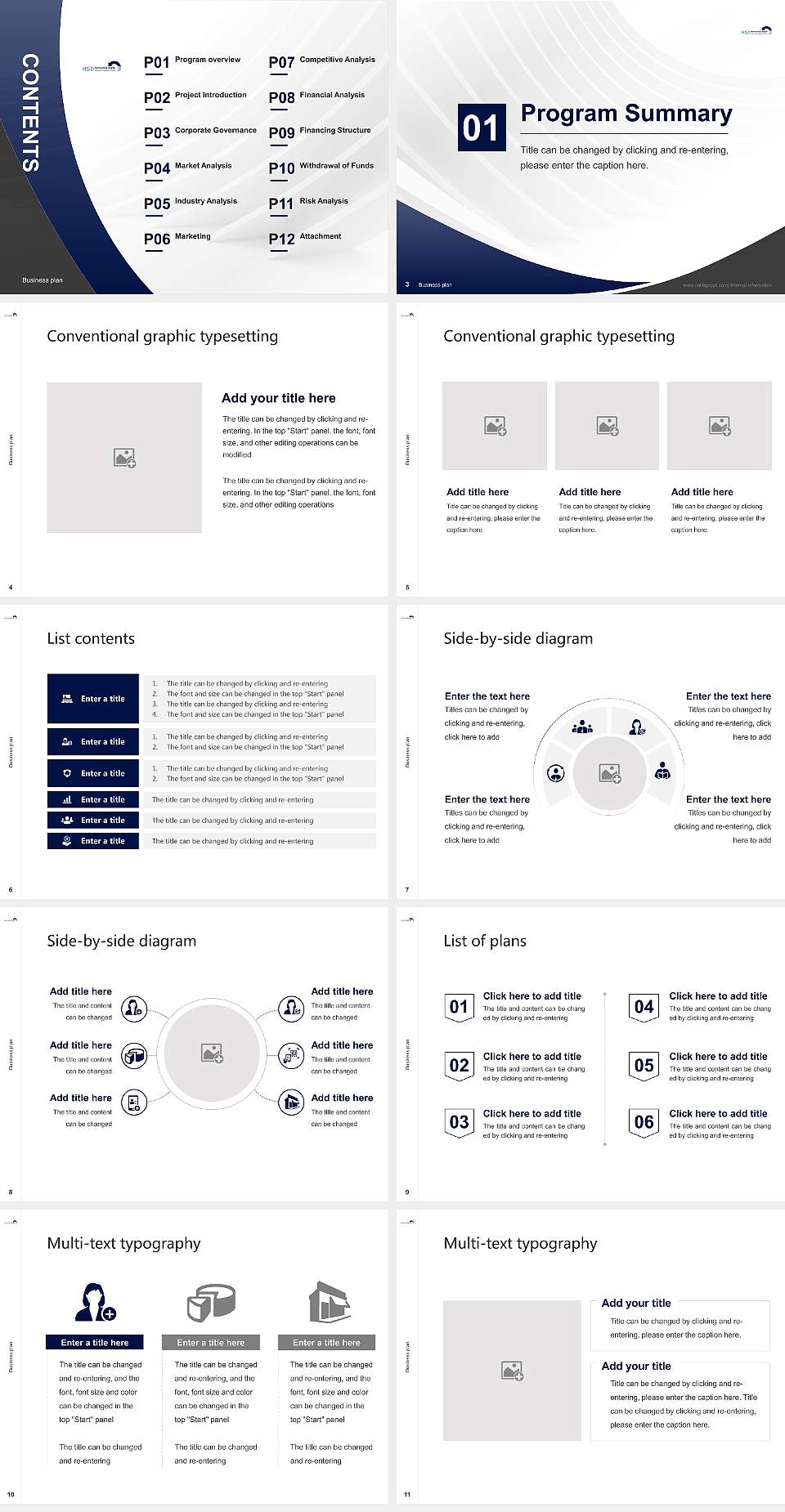 HSD University of Applied Sciences Döpfer – Hamburg campus Competition/Entrepreneurship Contest PPT Template4:3 ratio PPT effect preview image2