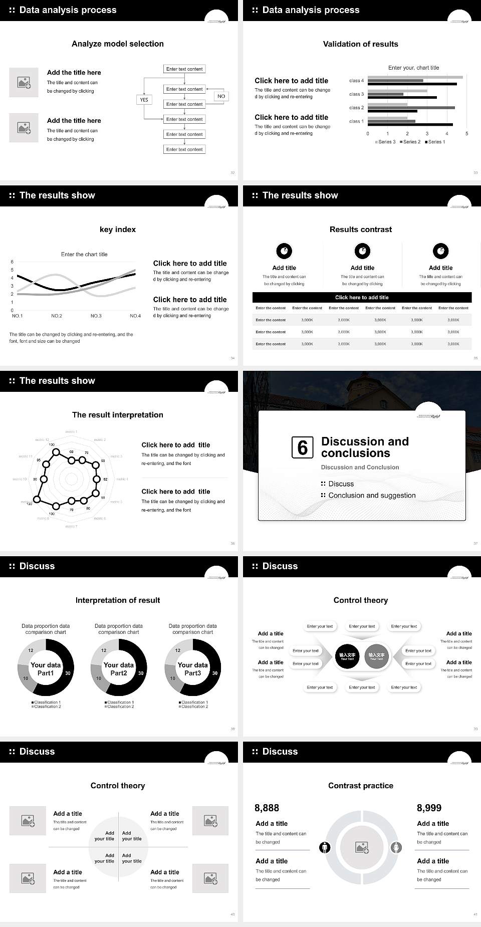 Karlsruhe University of Arts and Design Graduation Thesis Defense PPT Template4:3 ratio PPT effect preview image5