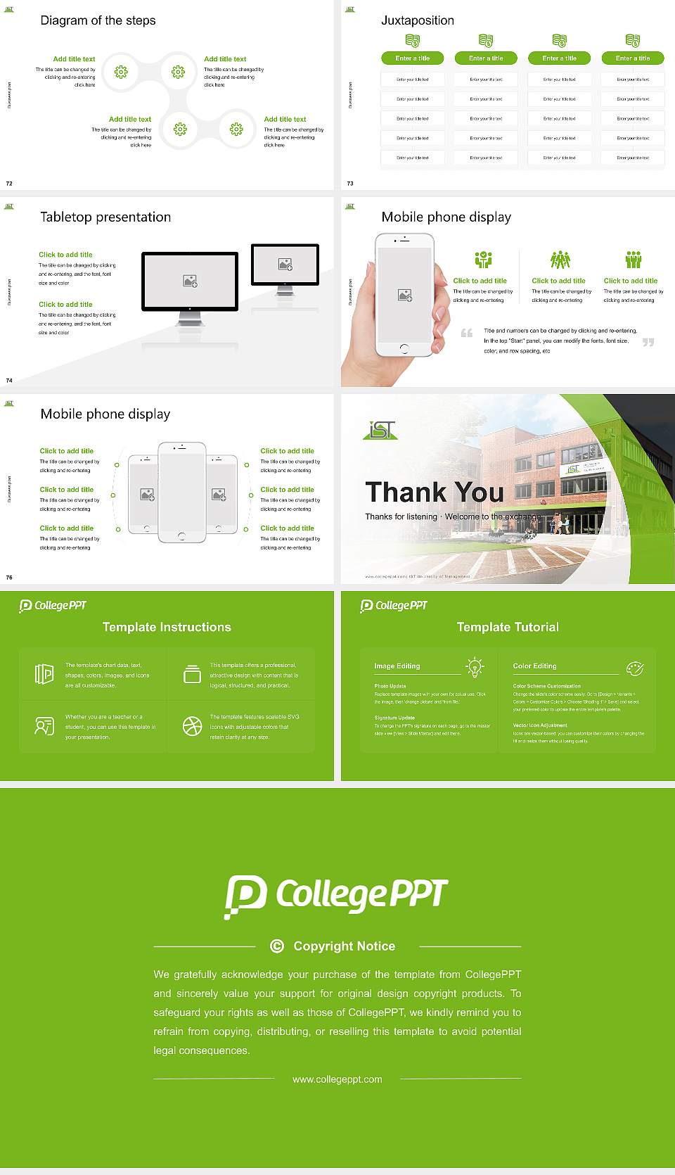 IST University of Management Competition/Entrepreneurship Contest PPT Template16:9 ratio PPT effect preview image9