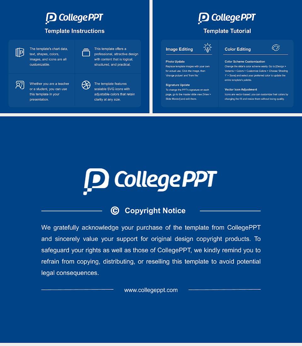 Private University for Business and Technology Vechta_Diepholz Course/Courseware Creation PPT Template4:3 ratio PPT effect preview image5