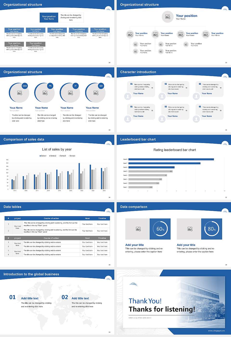 Kehl University of Public Administration Academic Presentation/Research Findings Report PPT Template16:9 ratio PPT effect preview image4