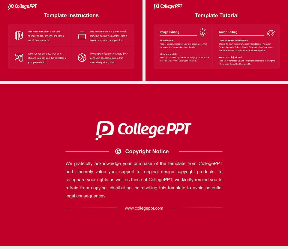 Johannes Gutenberg University Mainz Course/Courseware Creation PPT Template16:9 ratio PPT effect preview image5