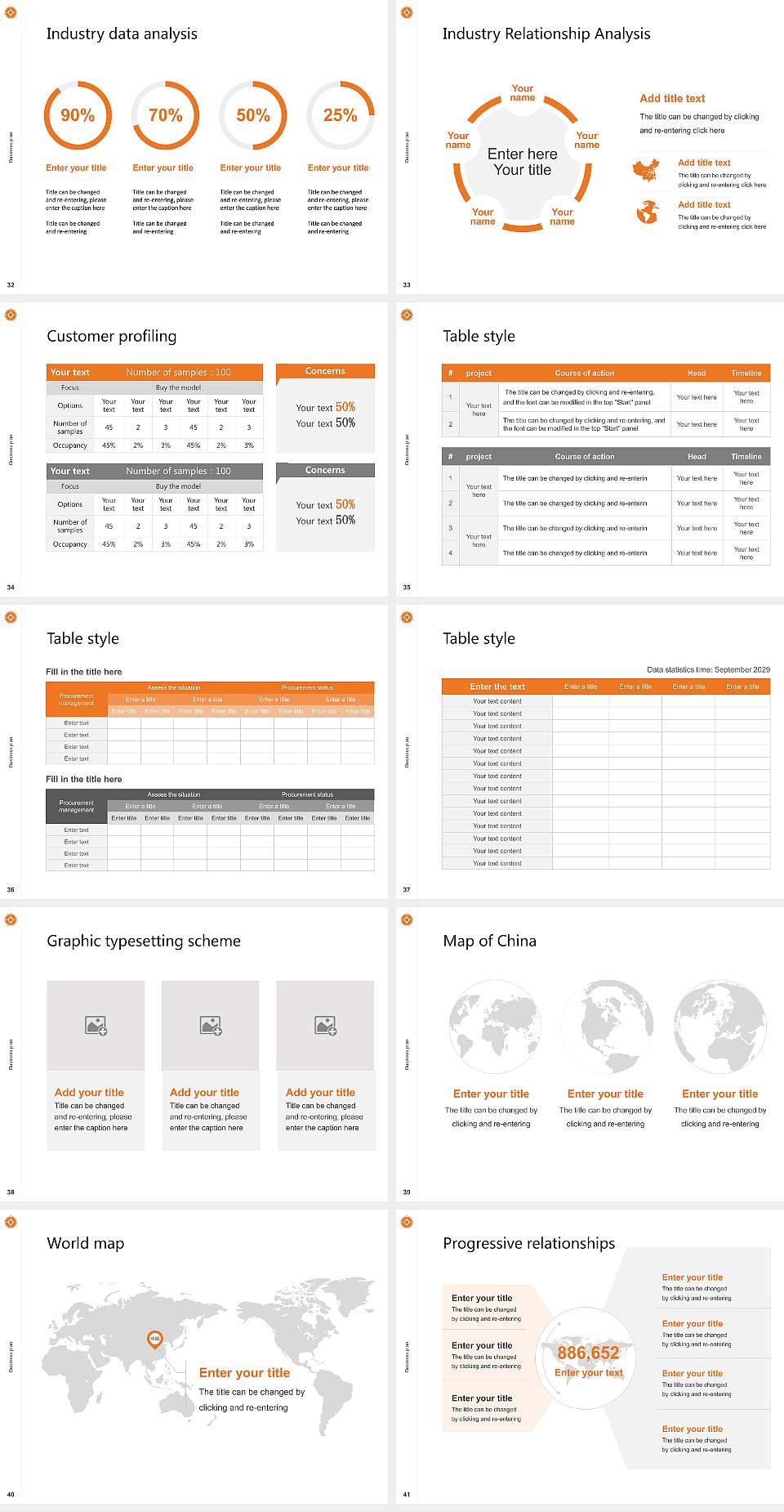 Northern Business School – University of Applied Sciences Competition/Entrepreneurship Contest PPT Template4:3 ratio PPT effect preview image5