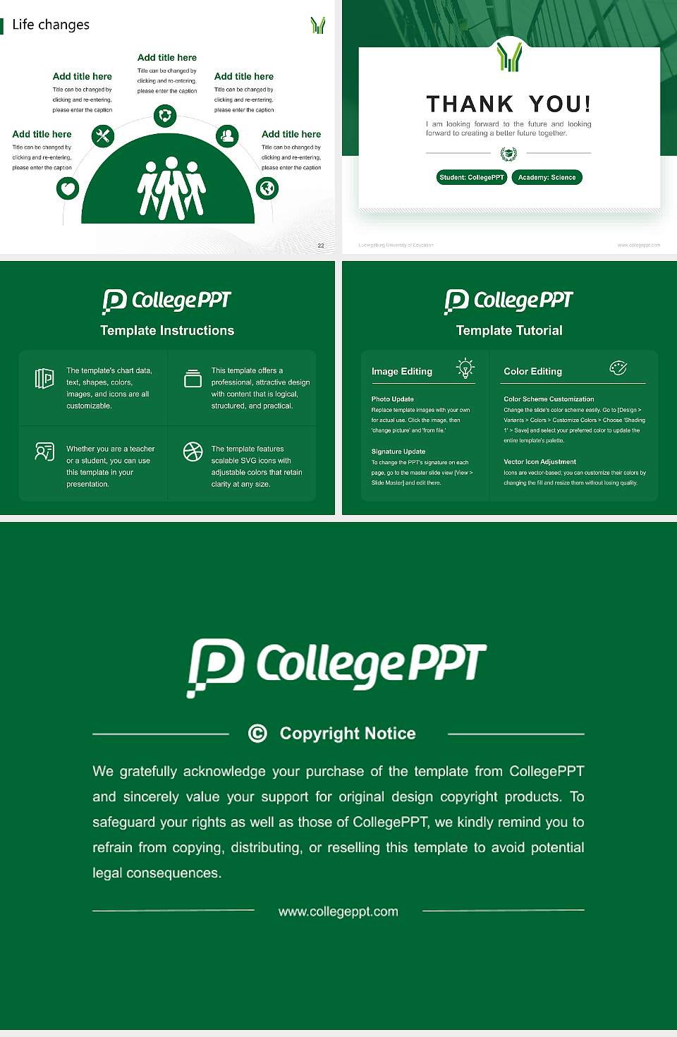 Ludwigsburg University of Education National Scholarship Defense PPT Template4:3 ratio PPT effect preview image4