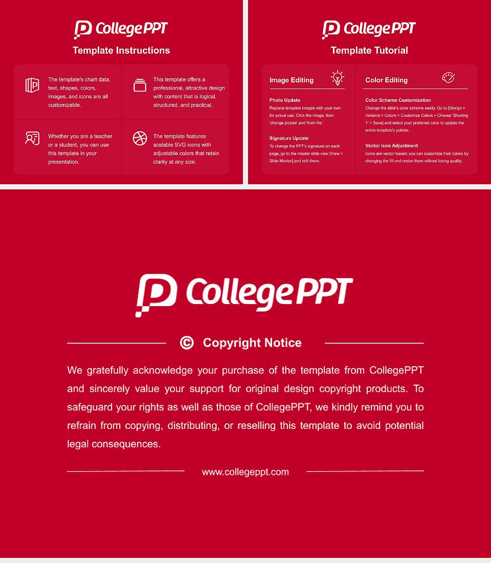Johannes Gutenberg University Mainz Course/Courseware Creation PPT Template4:3 ratio PPT effect preview image5