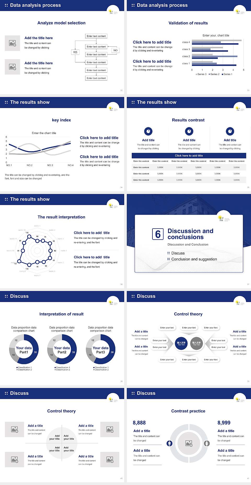Munich School of Philosophy Graduation Thesis Defense PPT Template4:3 ratio PPT effect preview image5