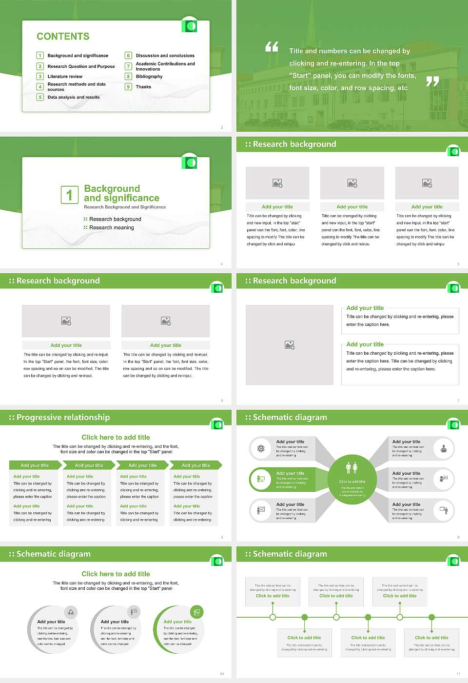 Lübeck Academy of Music Graduation Thesis Defense PPT Template16:9 ratio PPT effect preview image2