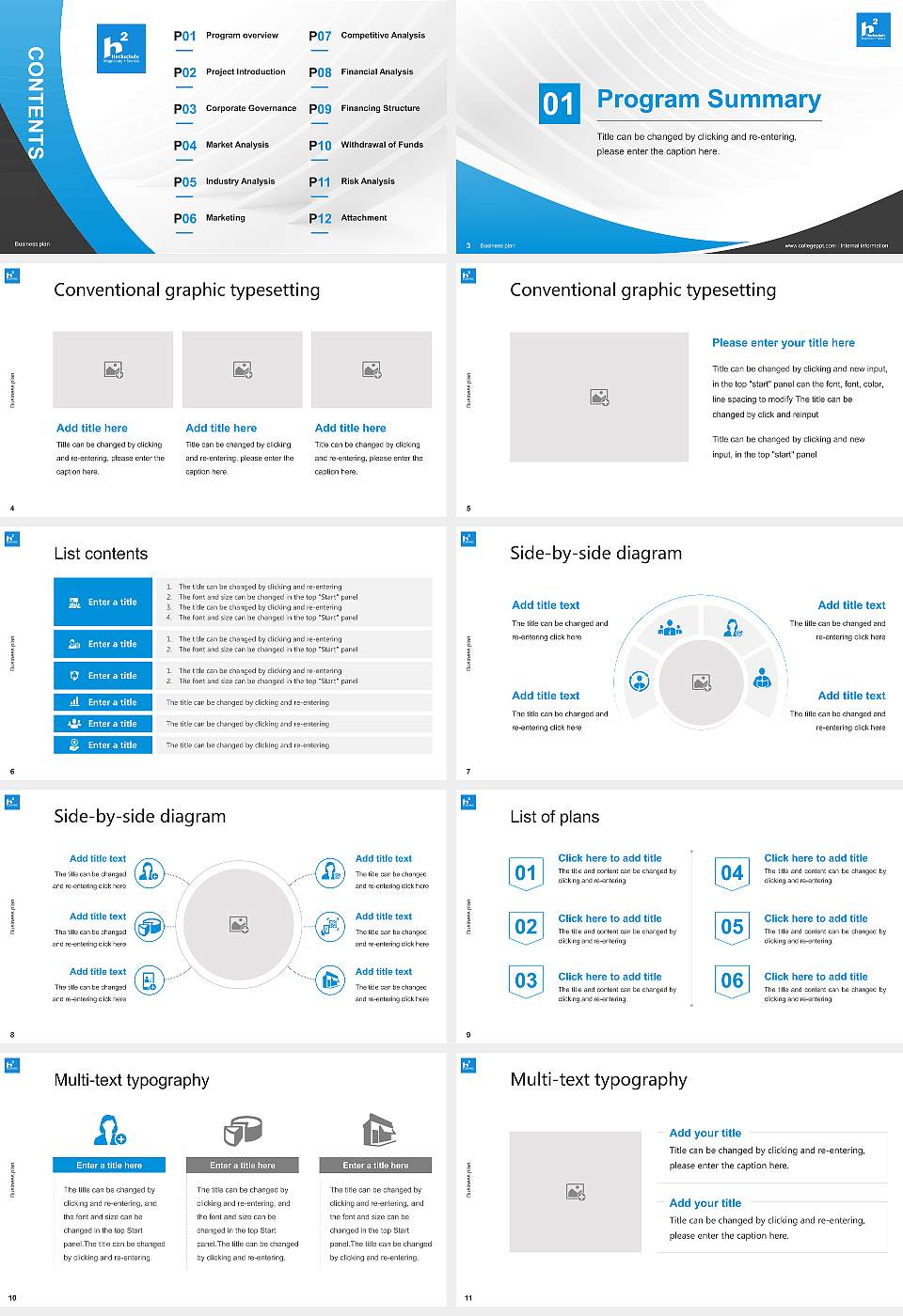 Magdeburg-Stendal University of Applied Sciences Competition/Entrepreneurship Contest PPT Template16:9 ratio PPT effect preview image2