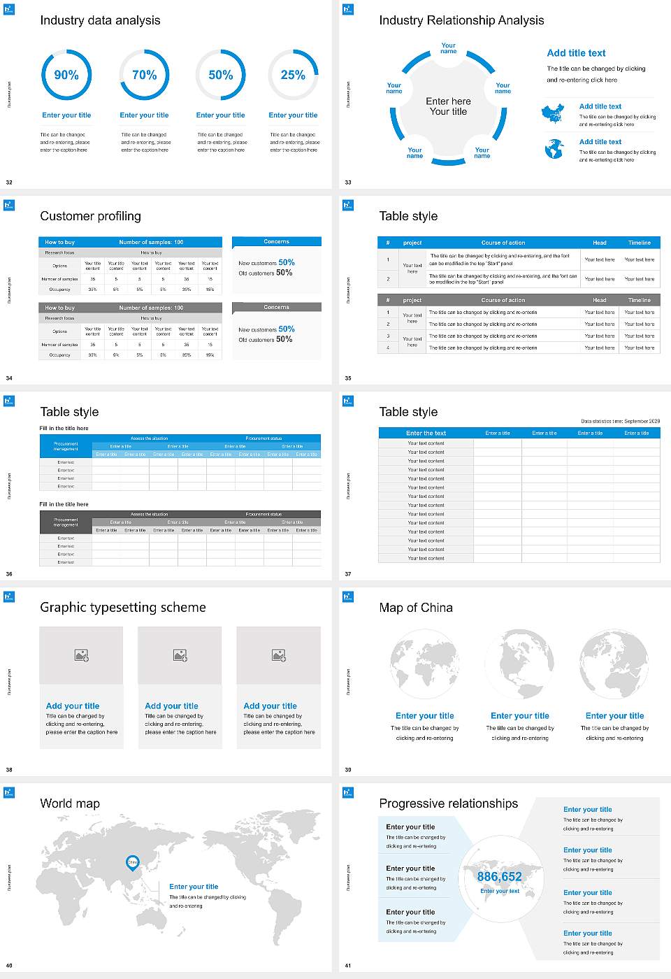 Magdeburg-Stendal University of Applied Sciences Competition/Entrepreneurship Contest PPT Template16:9 ratio PPT effect preview image5