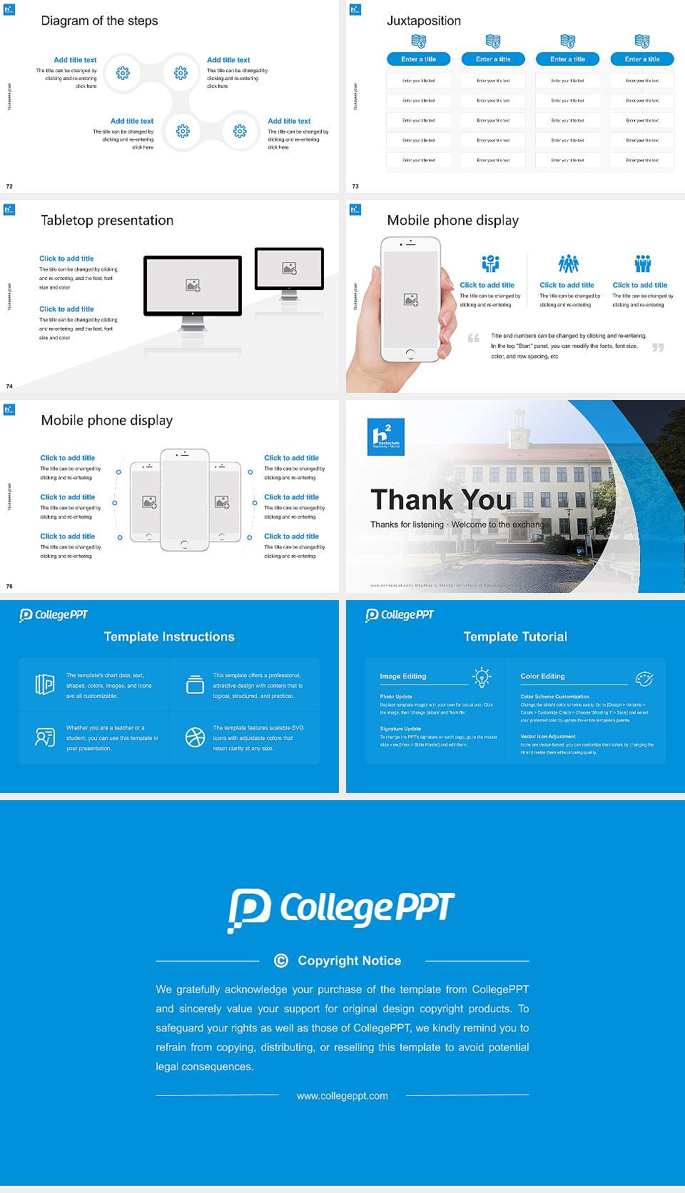 Magdeburg-Stendal University of Applied Sciences Competition/Entrepreneurship Contest PPT Template16:9 ratio PPT effect preview image9