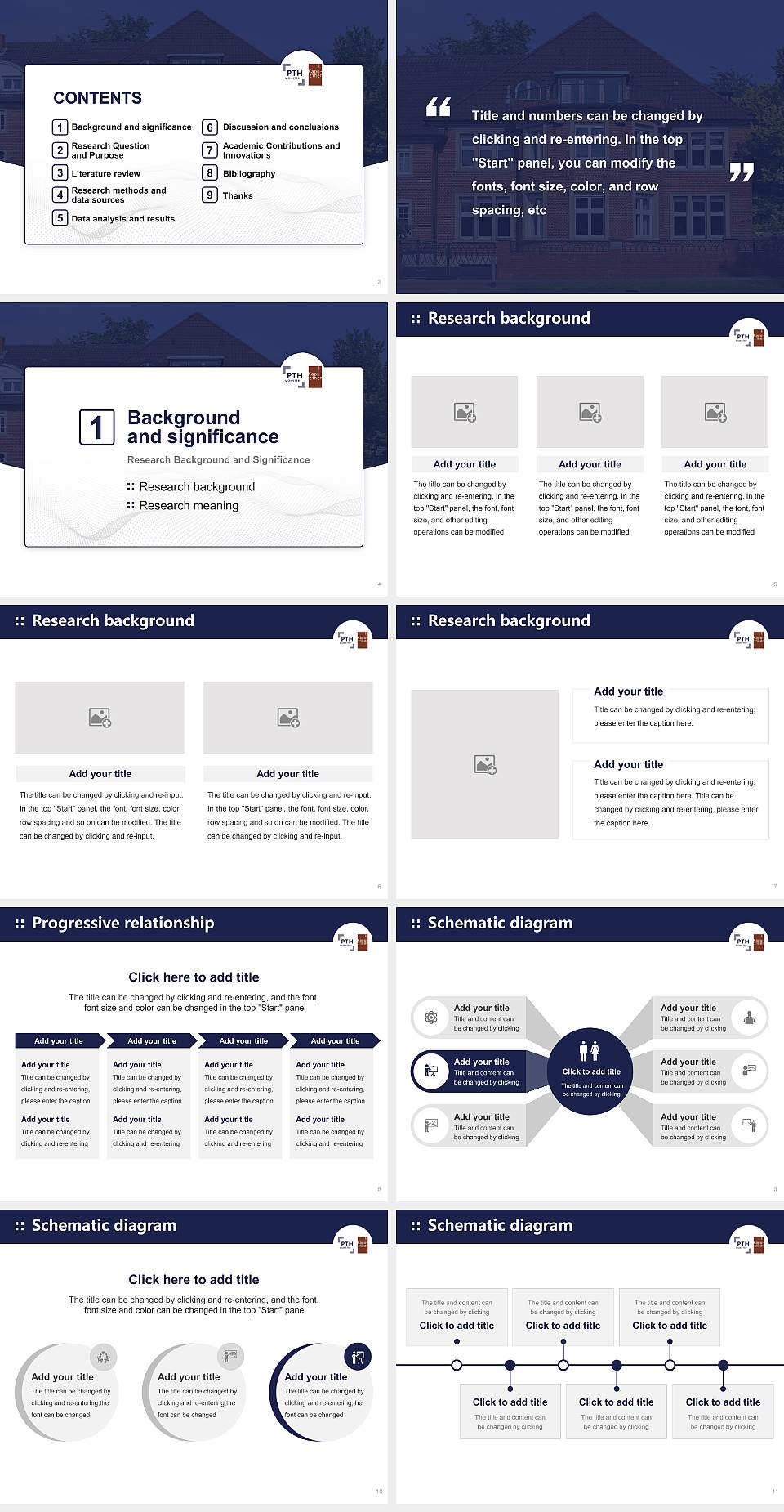 Philosophical-Theological University of Münster Graduation Thesis Defense PPT Template4:3 ratio PPT effect preview image2