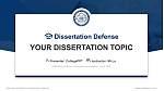 HSBA Hamburg School of Business Administration Disputation Powerpoint Vorlage