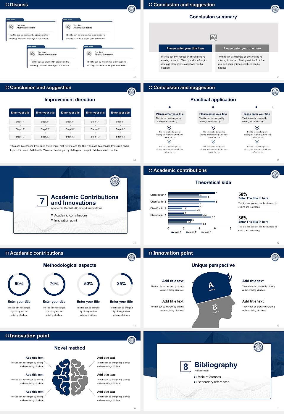 HSBA Hamburg School of Business Administration Graduation Thesis Defense PPT Template16:9 ratio PPT effect preview image6