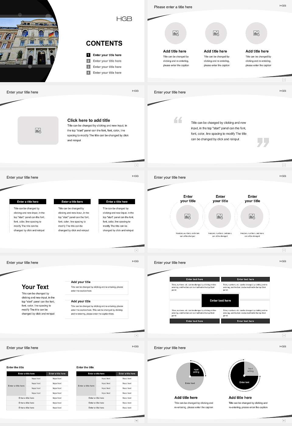 Leipzig Academy of Visual Arts Course/Courseware Creation PPT Template16:9 ratio PPT effect preview image2