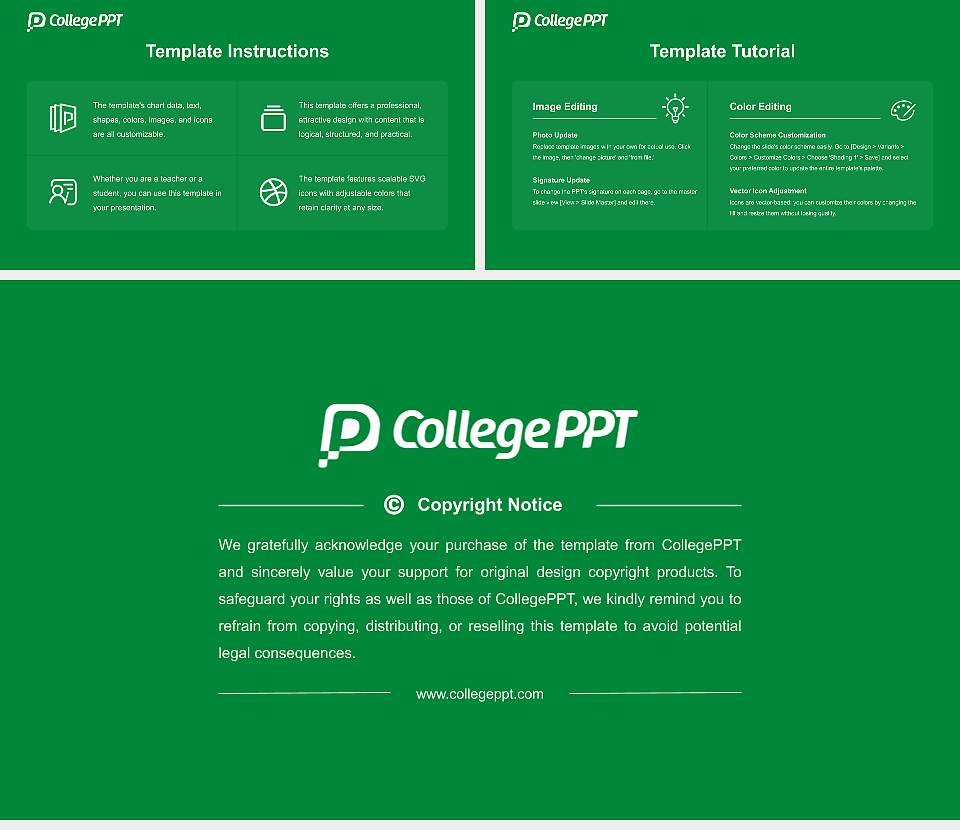 Ludwig Maximilian University of Munich Course/Courseware Creation PPT Template16:9 ratio PPT effect preview image5