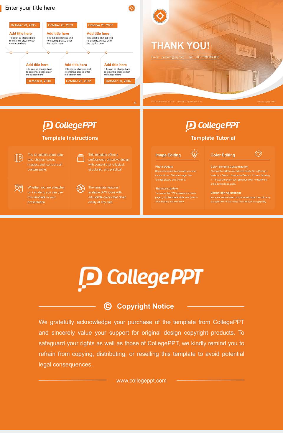 Northern Business School – University of Applied Sciences Lecture Sharing and Networking Event PPT Template4:3 ratio PPT effect preview image4