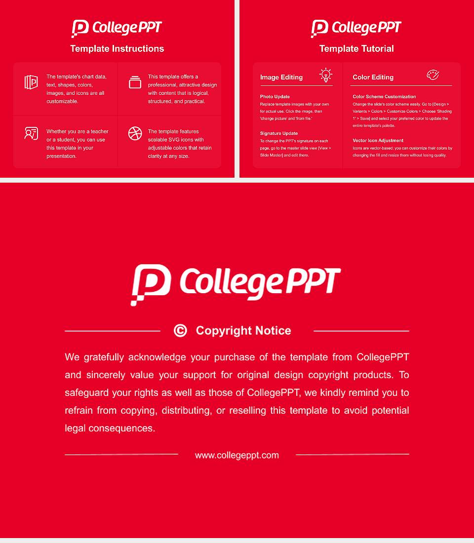 Hochschule Düsseldorf Course/Courseware Creation PPT Template4:3 ratio PPT effect preview image5