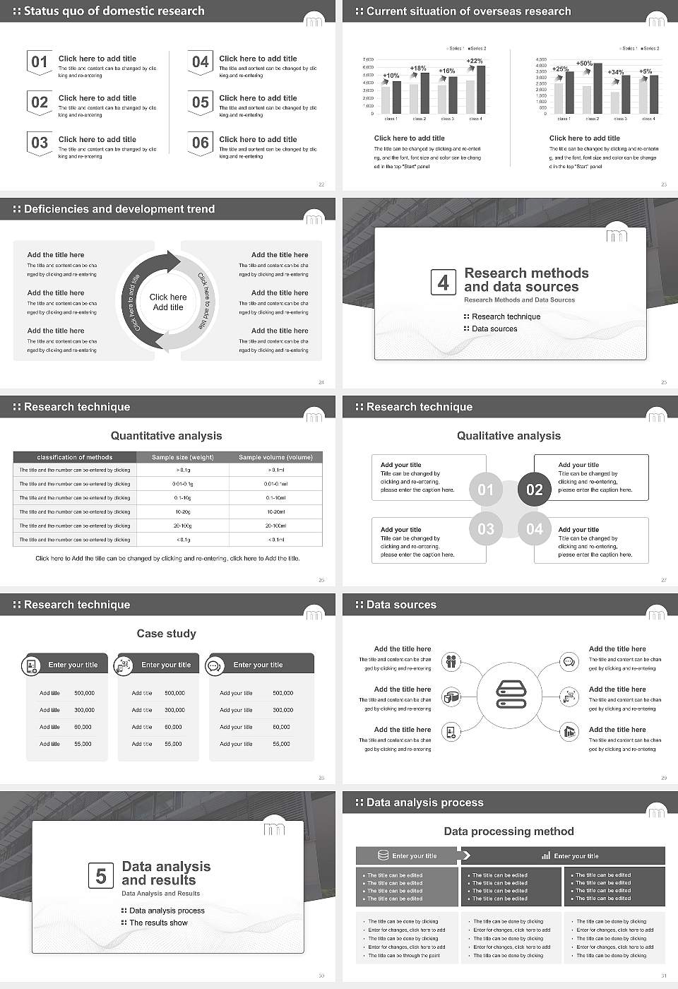 Macromedia University of Applied Sciences Stuttgart Graduation Thesis Defense PPT Template16:9 ratio PPT effect preview image4